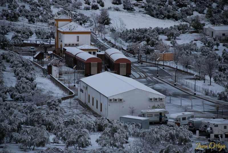 Casa Vagon Via Verde De La Sierra Ольвера Екстер'єр фото