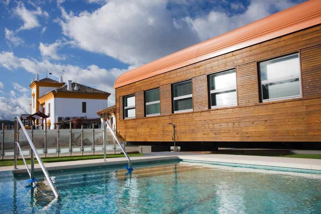 Casa Vagon Via Verde De La Sierra Ольвера Екстер'єр фото