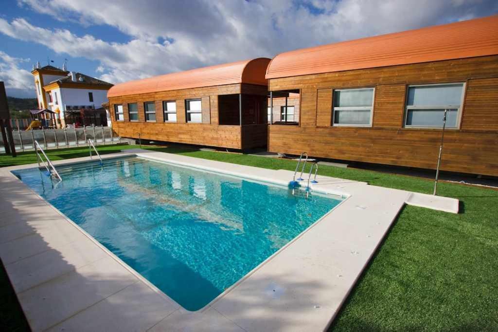 Casa Vagon Via Verde De La Sierra Ольвера Екстер'єр фото